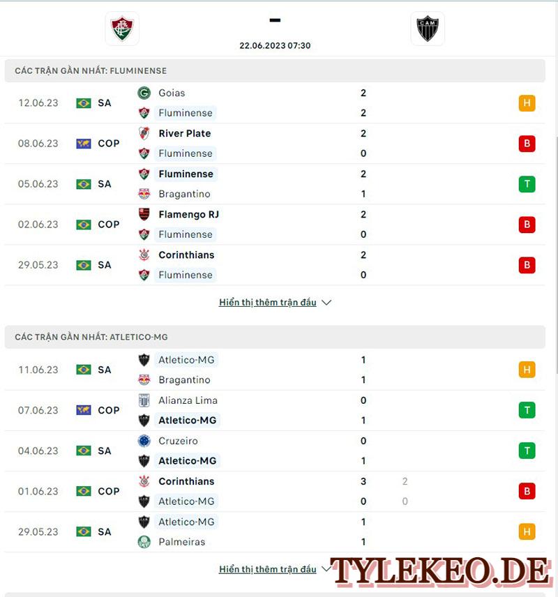 Fluminense vs Athletico MG